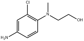 2-(4-Amino-2-chloromethylanilino)-1-ethanol Structure