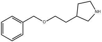 3-[2-(Benzyloxy)ethyl]pyrrolidine Structure