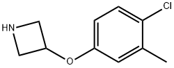 3-(4-Chloro-3-methylphenoxy)azetidine|3-(4-氯-3-甲基苯氧基)氮杂环丁烷