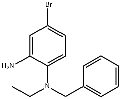 N-1-Benzyl-4-bromo-N-1-ethyl-1,2-benzenediamine Structure