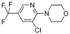 4-[3-Chloro-5-(trifluoromethyl)-2-pyridinyl]-morpholine Structure