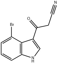 1171917-27-3 4-Bromo-3-cyanoacetylindol