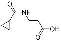 N-(Cyclopropylcarbonyl)-beta-alanine Structure
