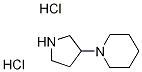 1-(3-Pyrrolidinyl)piperidine dihydrochloride 结构式