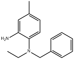 N~1~-Benzyl-N~1~-ethyl-4-methyl-1,2-benzenediamine 化学構造式