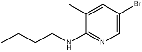 N-(5-Bromo-3-methyl-2-pyridinyl)-N-butylamine Structure