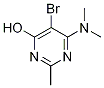 5-Bromo-6-(dimethylamino)-2-methyl-4-pyrimidinol