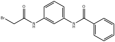 N-{3-[(2-Bromoacetyl)amino]phenyl}benzamide,886014-61-5,结构式