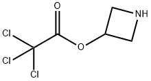 氮杂环丁烷-3-基2,2,2-三氯乙酸酯, 1219956-76-9, 结构式