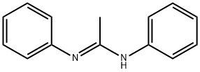 ethanimidamide, N,N'-diphenyl-, (1E)- Structure