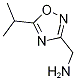 1-(5-isopropyl-1,2,4-oxadiazol-3-yl)methanamine Structure