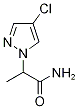 1H-pyrazole-1-acetamide, 4-chloro-alpha-methyl-|2-(4-氯-1H-吡唑-1-基)丙酰胺