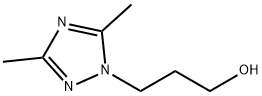 1H-1,2,4-triazole-1-propanol, 3,5-dimethyl- Structure