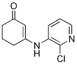 3-[(2-氯-3-吡啶基)氨基]-1-环己-2-烯酮 结构式