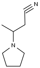 1-pyrrolidinepropanenitrile, beta-methyl-|