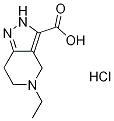 2H-pyrazolo[4,3-c]pyridine-3-carboxylic acid, 5-ethyl-4,5 Structure