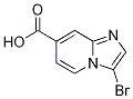 3-bromoimidazo[1,2-a]pyridine-7-carboxylic acid Struktur