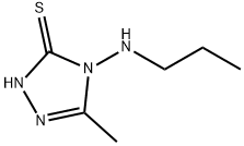 5-Methyl-4-(propylamino)-4H-1,2,4-triazole-3-thiol Structure