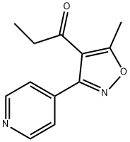 1-(5-Methyl-3-pyridin-4-ylisoxazol-4-yl)-propan-1-one Struktur