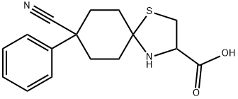 8-Cyano-8-phenyl-1-thia-4-azaspiro[4.5]decane-3-carboxylic acid|8-氰基-8-苯基-1-硫杂-4-氮杂螺[4.5]癸烷-3-羧酸