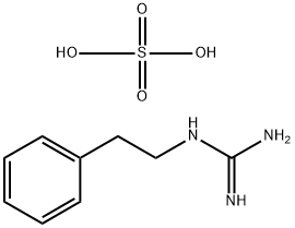 1-Phenethylguanidine hemisulfate Structure