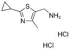 [(2-Cyclopropyl-4-methyl-1,3-thiazol-5-yl)methyl]-amine dihydrochloride|[(2-环丙基-4-甲基-1,3-噻唑-5-基)甲基]胺二盐酸盐