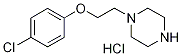 1-[2-(4-Chloro-phenoxy)-ethyl]-piperazine hydrochloride Struktur