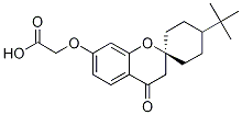 [(4'-tert-Butyl-4-oxo-3,4-dihydrospiro[chromene-2,1'-cyclohexan]-7-yl)oxy]acetic acid|[(4'-叔丁基-4-氧代-3,4-二氢螺[色烯-2,1'-环己烷]-7-基)氧基]乙酸