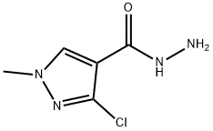 3-Chloro-1-methyl-1H-pyrazole-4-carbohydrazide|3-氯-1-甲基-1H-吡唑-4-卡巴肼