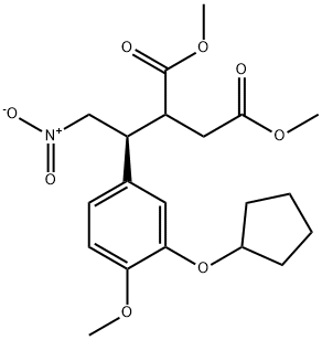 1292229-91-4 Dimethyl 2-{(1S)-1-[3-(cyclopentyloxy)-4-methoxyphenyl]-2-nitroethyl}succinate