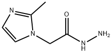 2-(2-Methyl-1H-imidazol-1-yl)acetohydrazide Struktur