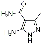 5-Amino-3-methyl-1H-pyrazole-4-carboxamide,,结构式