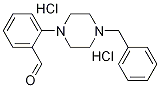 2-(4-Benzylpiperazin-1-yl)benzaldehyde dihydrochloride Struktur