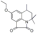 8-Ethoxy-4,4,6-trimethyl-5,6-dihydro-4H-pyrrolo-[3,2,1-ij]quinoline-1,2-dione 结构式