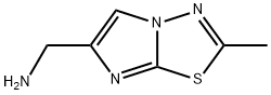 [(2-甲基咪唑并[2,1-B][1,3,4]噻二唑-6-基)甲基]胺二盐酸盐 结构式