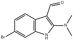 6-Bromo-2-(dimethylamino)-1H-indole-3-carbaldehyde|