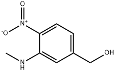 [3-(Methylamino)-4-nitrophenyl]methanol,1228182-77-1,结构式