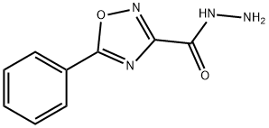 5-Phenyl-[1,2,4]oxadiazole-3-carboxylic acid hydrazide Structure