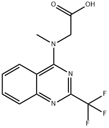 [Methyl-(2-trifluoromethyl-quinazolin-4-yl)-amino] -acetic acid,927969-23-1,结构式