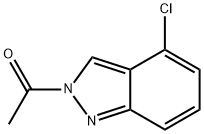 1-(4-氯-2H-吲唑-2-基)乙-1-酮,1303890-13-2,结构式