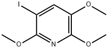 3-Iodo-2,5,6-trimethoxypyridine Struktur