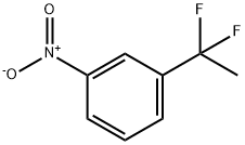 1-(1,1-Difluoroethyl)-3-nitrobenzene Structure