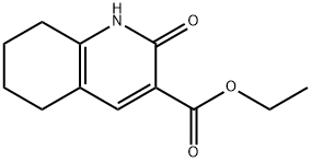 Ethyl 2-hydroxy-5,6,7,8-tetrahydroquinoline-3-carboxylate Struktur