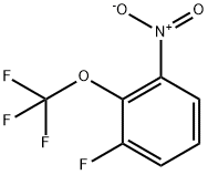 1-Fluoro-3-nitro-2-(trifluoromethoxy)benzene Structure