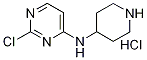 2-CHLORO-N-PIPERIDIN-4-YLPYRIMIDIN-4-AMINEHYDROCHLORIDE,1208091-61-5,结构式