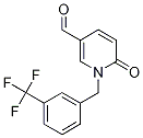 1,6-Dihydro-6-oxo-1-[3-(trifluoromethyl)benzyl]pyridine-3-carboxaldehyde