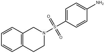 4-(3,4-二氢异喹啉-2(1H)-基磺酰基)苯胺 结构式