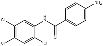 4-AMINO-N-(2,4,5-TRICHLOROPHENYL)BENZAMIDE Structure