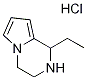 1-ETHYL-1,2,3,4-TETRAHYDRO-PYRROLO[1,2-A]PYRAZINEHYDROCHLORIDE 化学構造式