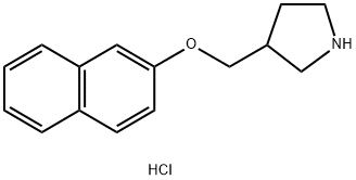 3-[(2-NAPHTHYLOXY)METHYL]PYRROLIDINE HYDROCHLORIDE|